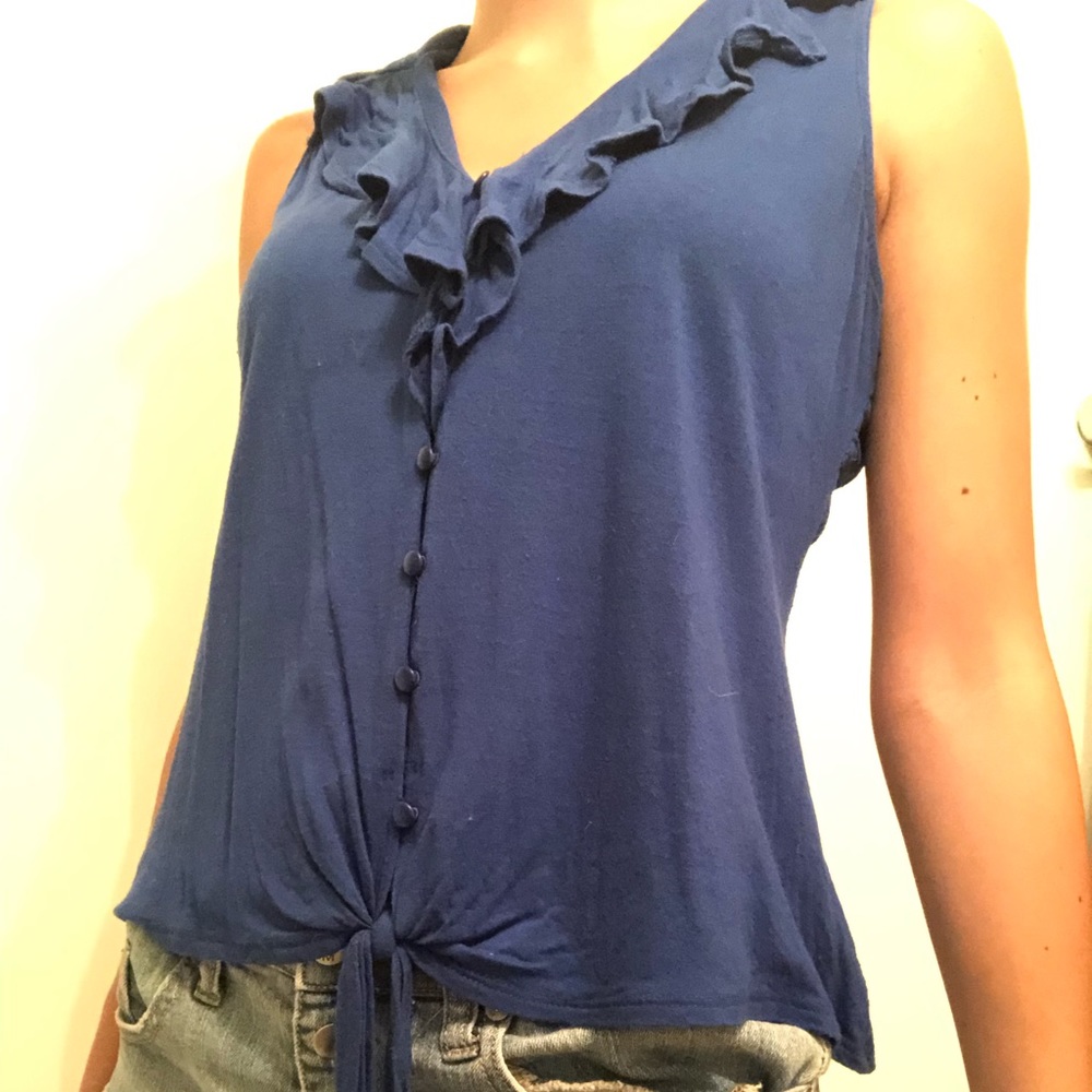 Blue Tank Top